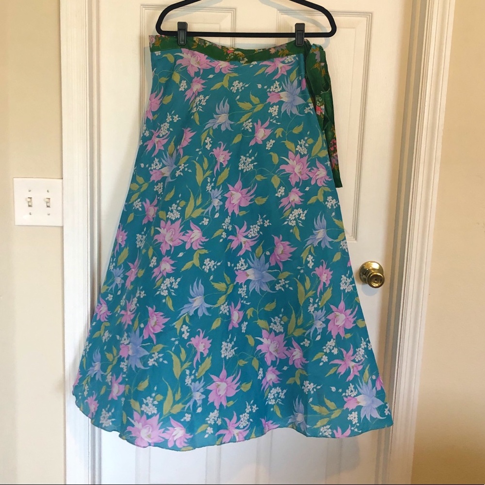 💜💜💜 Reversible Wrap Skirt